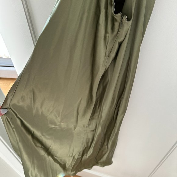 Reformation Casette Sleeveless Maxi Dress Artichoke Cut-out Back Sz 12 - Picture 10 of 10